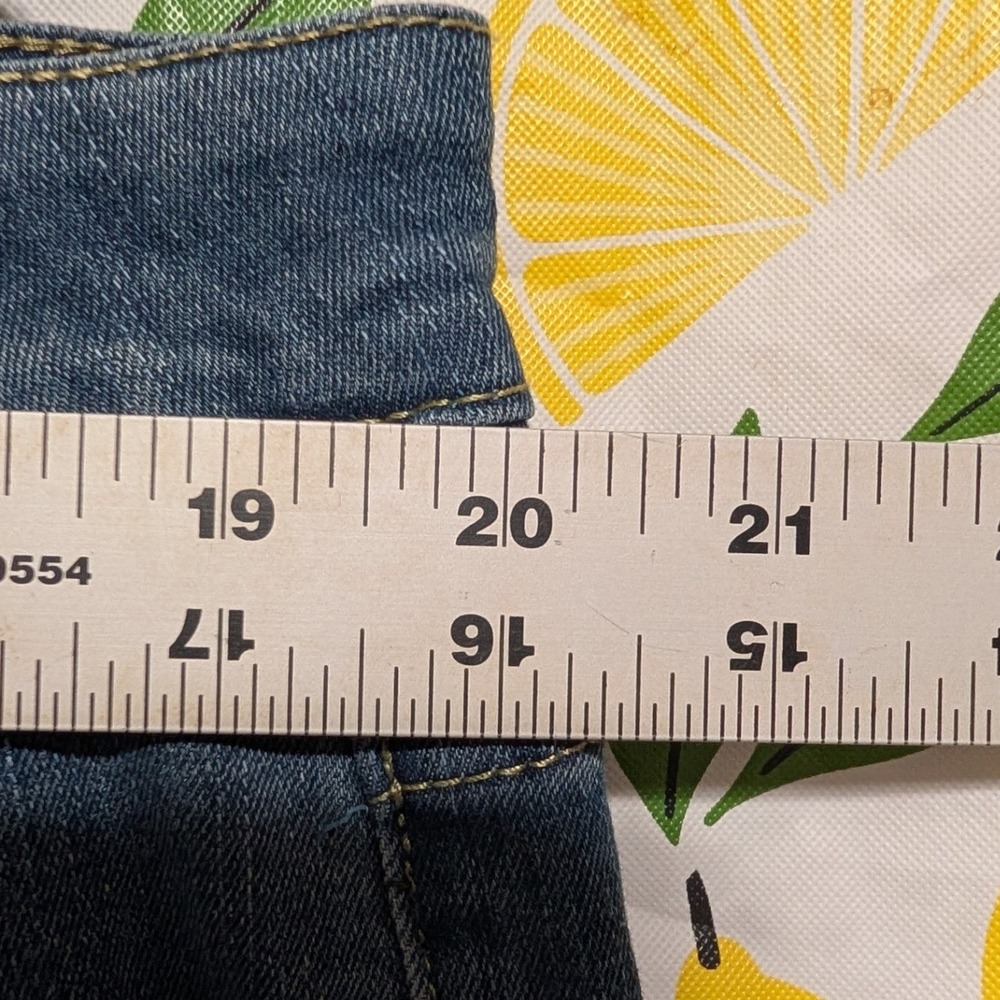 Unbranded‎ Distressed Skinny Jeans Women 4XL Blue Good High Rise Ripped Stretch - Picture 4 of 6